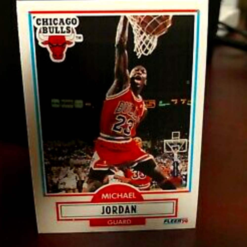 Michael Jordan basketball card and the number 26 HIGHLY SOUGHT AFTER!!